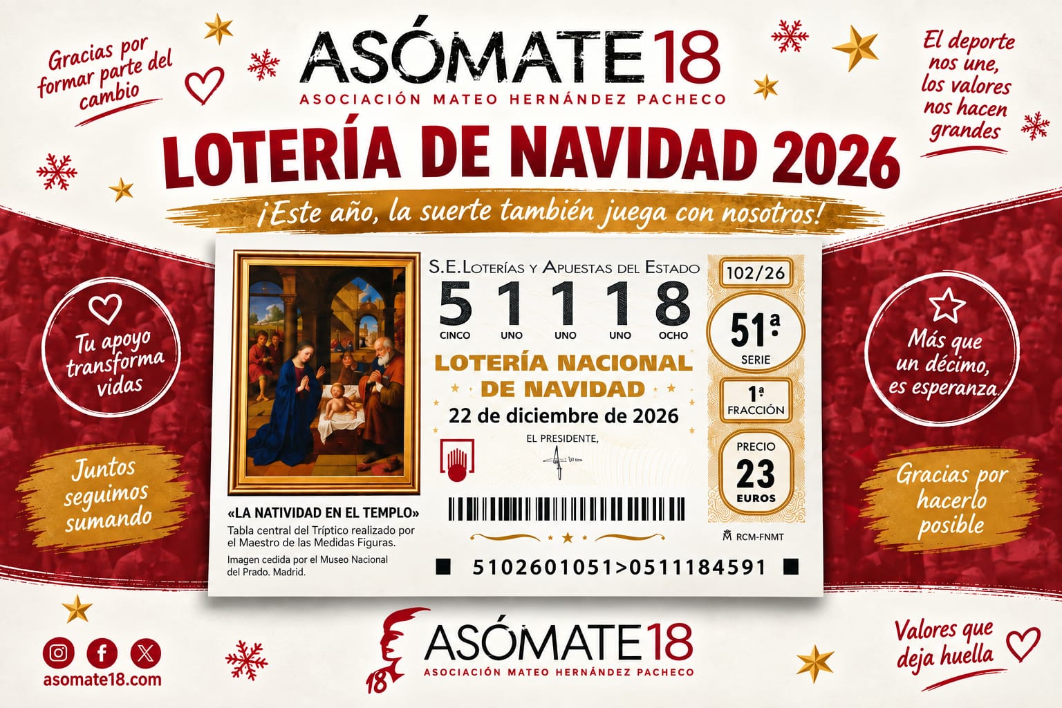 LOTERÍA DE NAVIDAD 2026